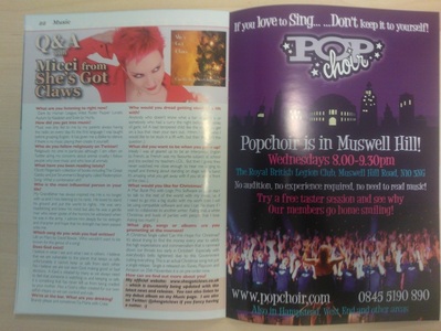 Muswell Magazine Interview